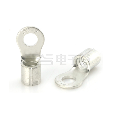 O形无绝缘端子 镀锡 螺栓孔径8.4 接线22mm²(4AWG)